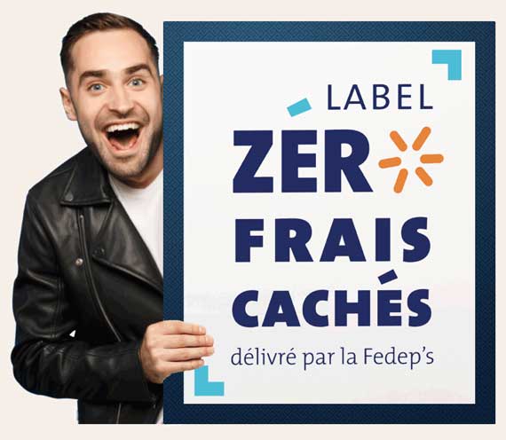 label Zero Frais Cachés en portage salarial